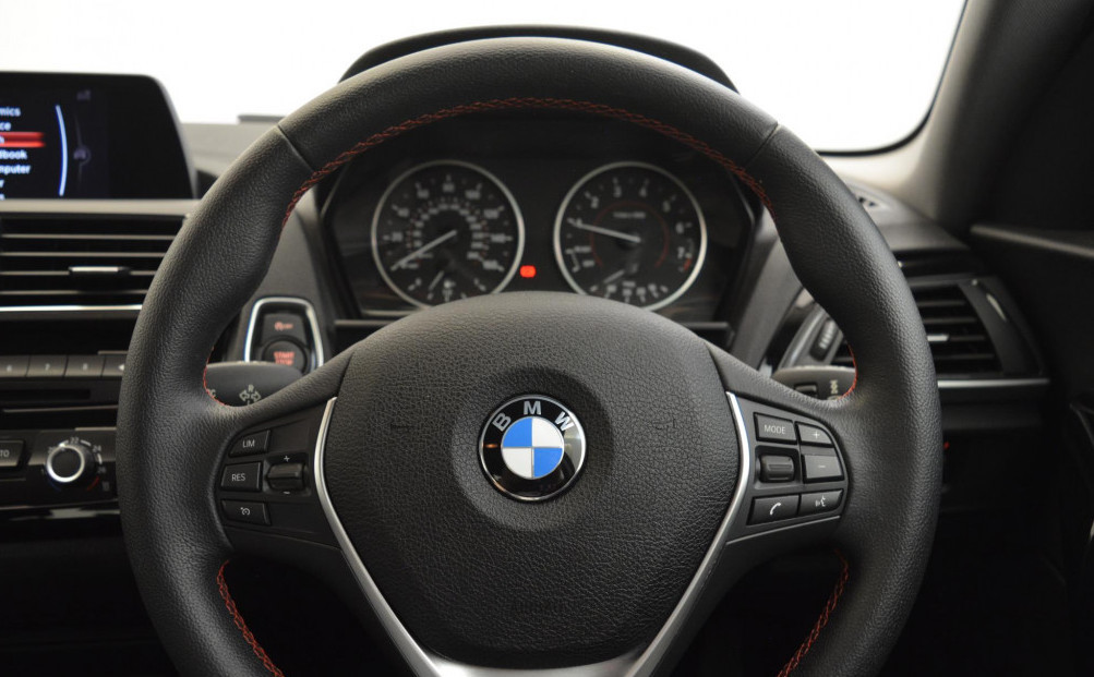 BMW steering wheel